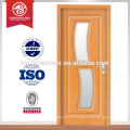 Puerta del baño de vidrio esmerilado, puerta de cristal templado del baño, diseño de la puerta de cristal del cuarto de baño